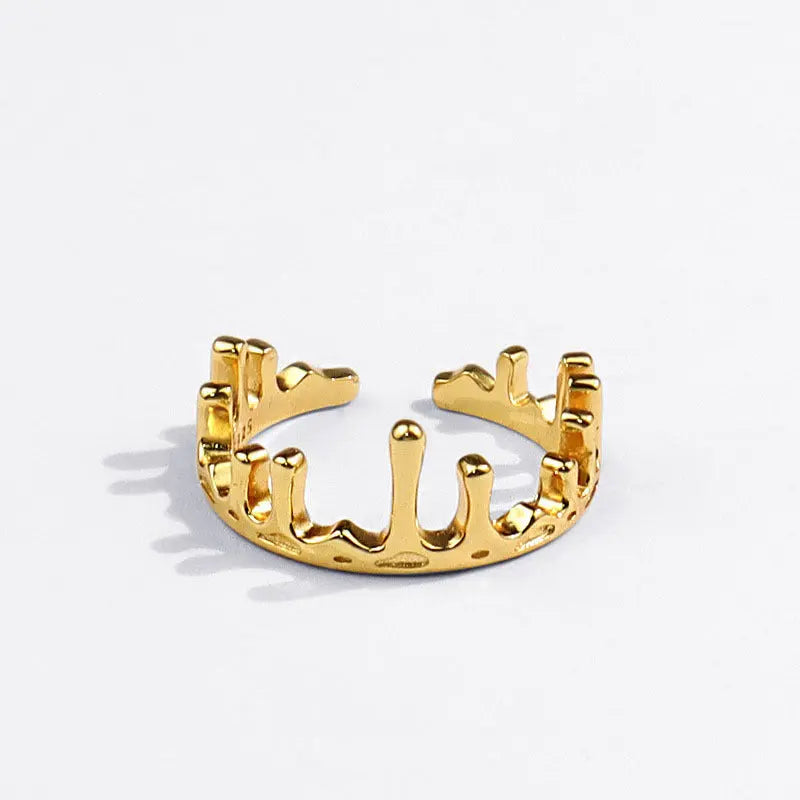 Simple And Irregular Ring Personality Ornament - Norellé