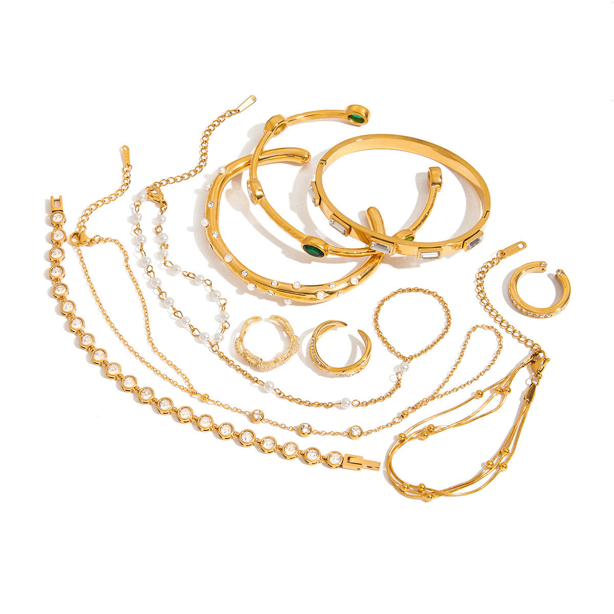 Stainless Steel Mitten-type Bracelet Female Special-interest Design - Norellé