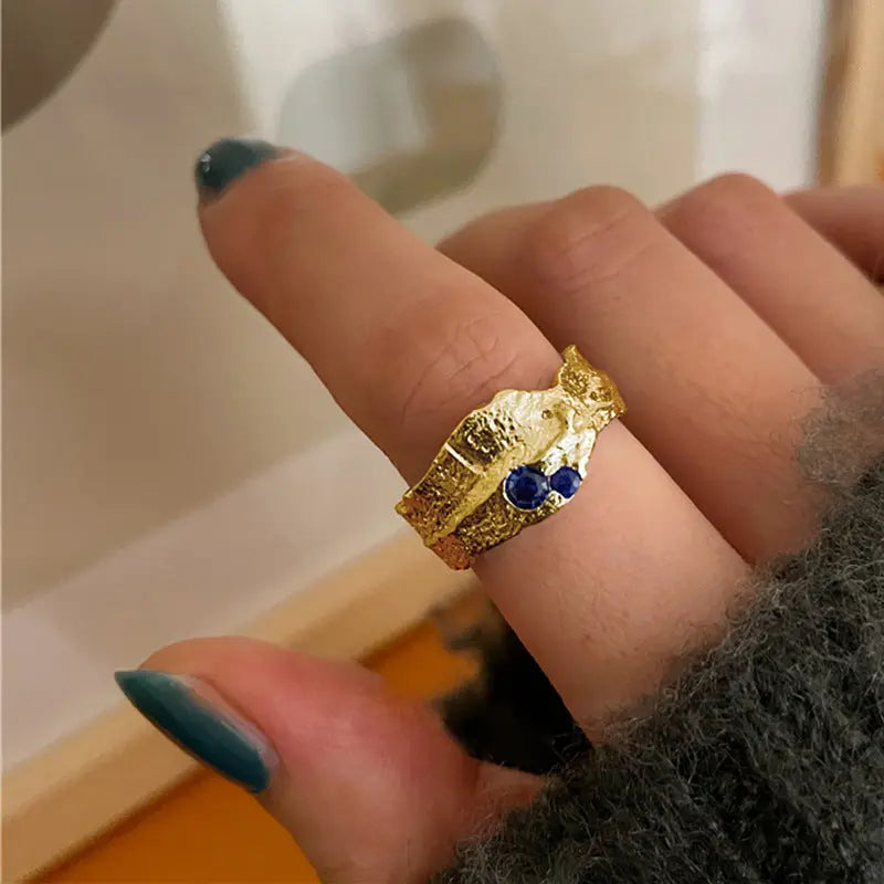 Simple And Irregular Ring Personality Ornament - Norellé