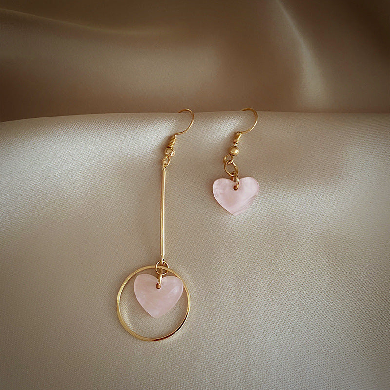 Silver Needle Fashion High-grade Diamond Enamel Earrings - Norellé