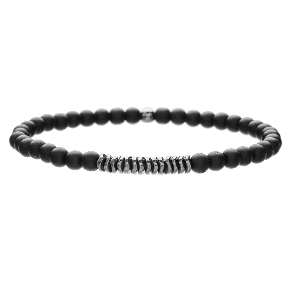 Simple Turquoise Wooden Bead Bracelet - Norellé
