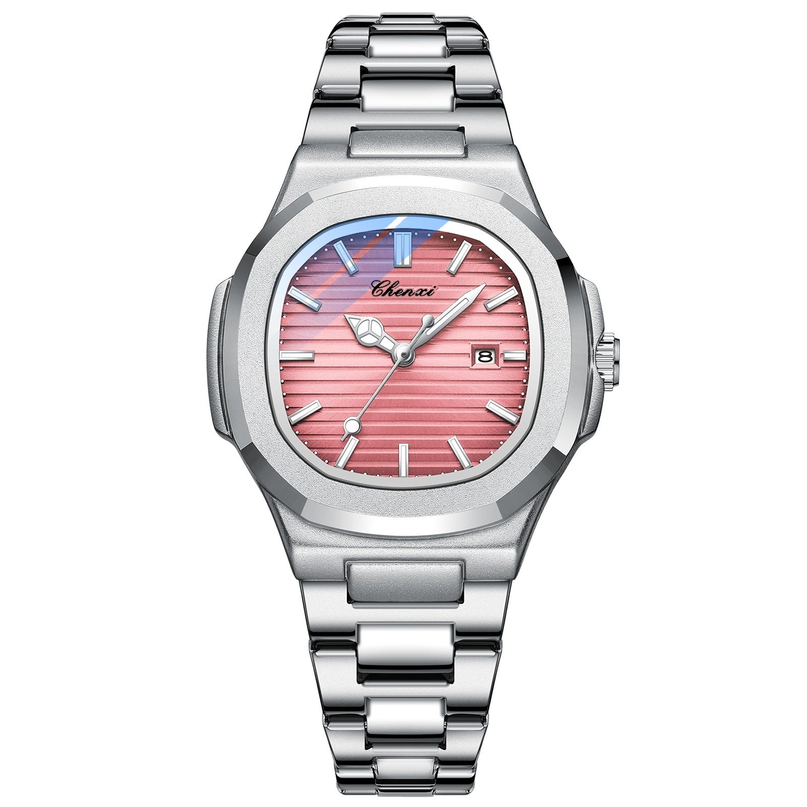 Chenxi Steel Watch Couple Luminous Waterproof Simple Fashion - Norellé