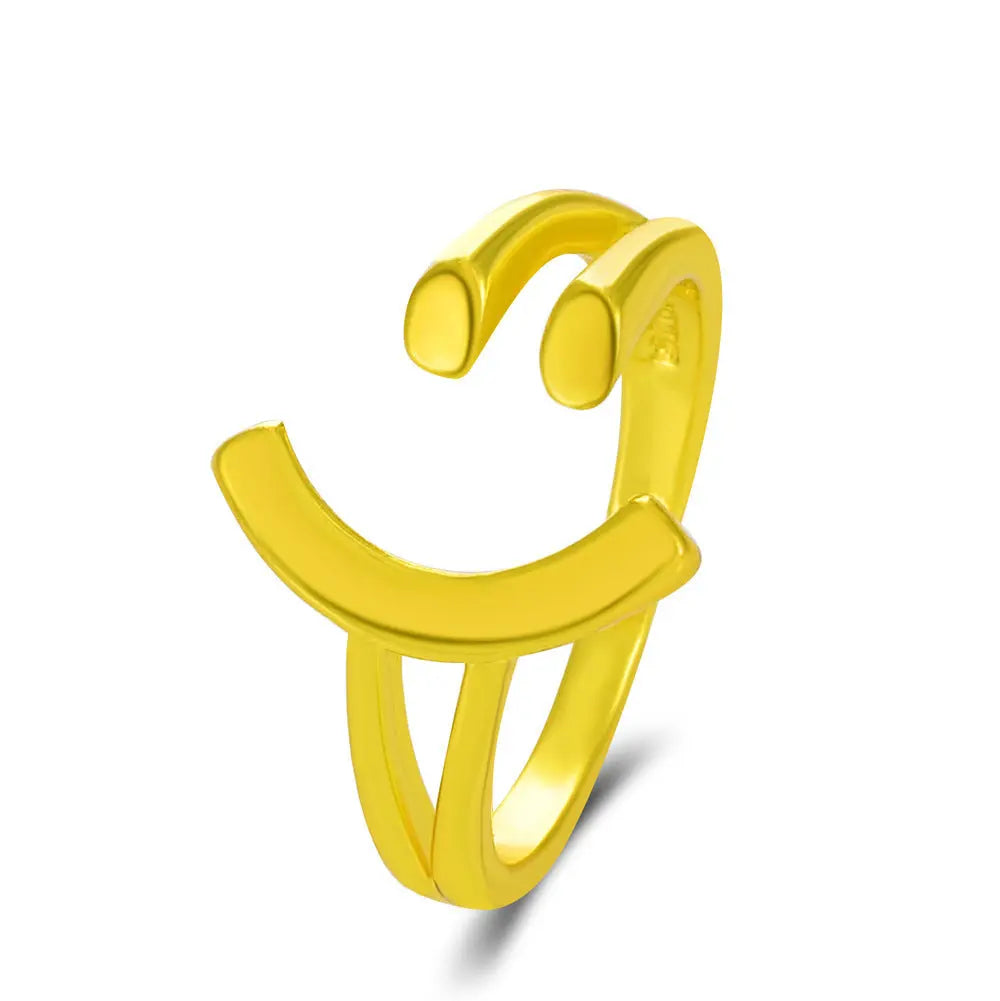 Diamond Oil-spot Glaze Flowers Ring - Norellé