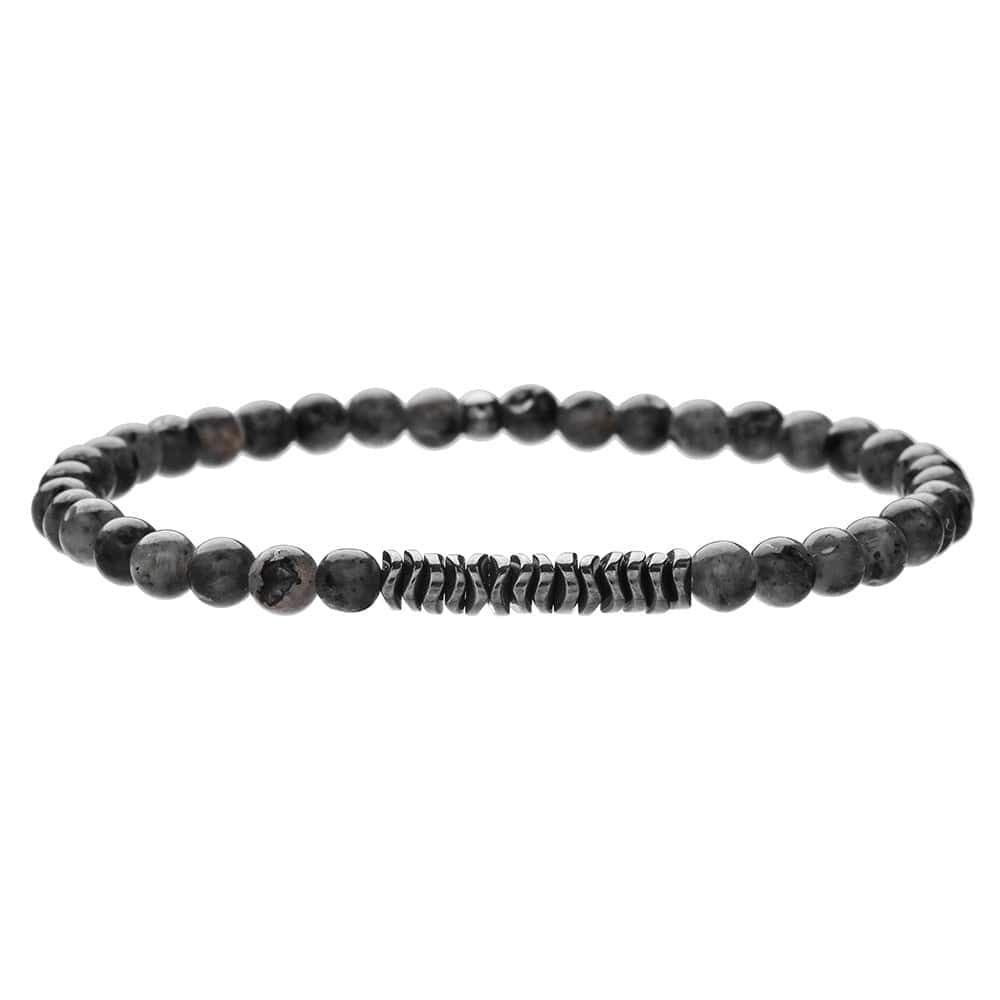 Simple Turquoise Wooden Bead Bracelet - Norellé