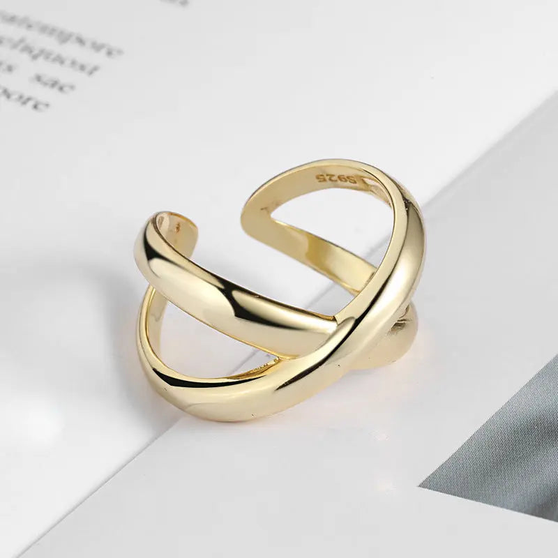 Simple And Irregular Ring Personality Ornament - Norellé