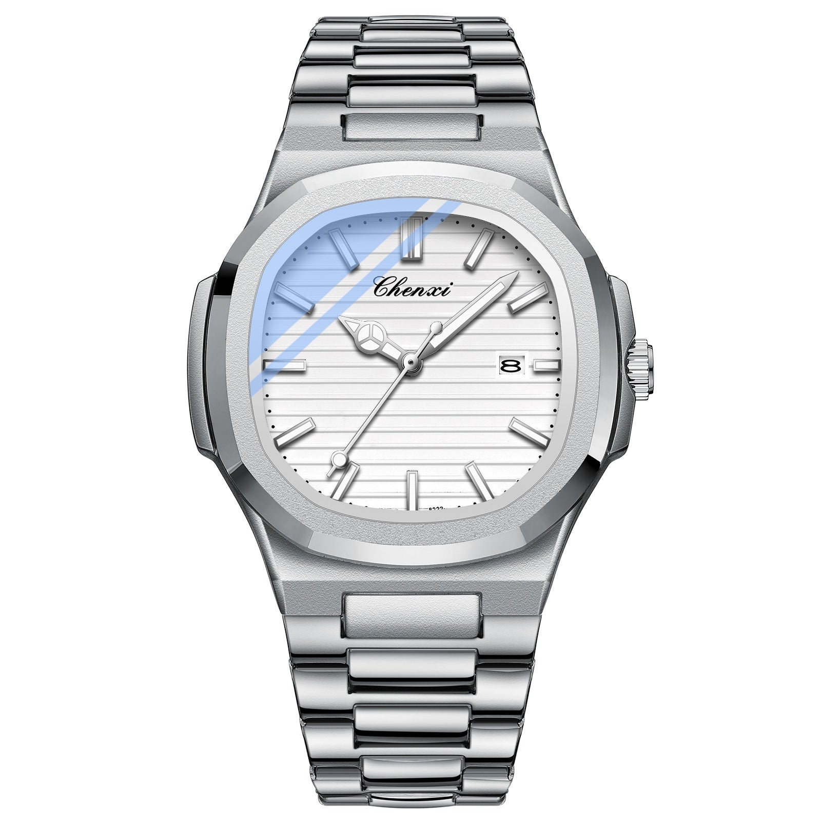 Chenxi Steel Watch Couple Luminous Waterproof Simple Fashion - Norellé