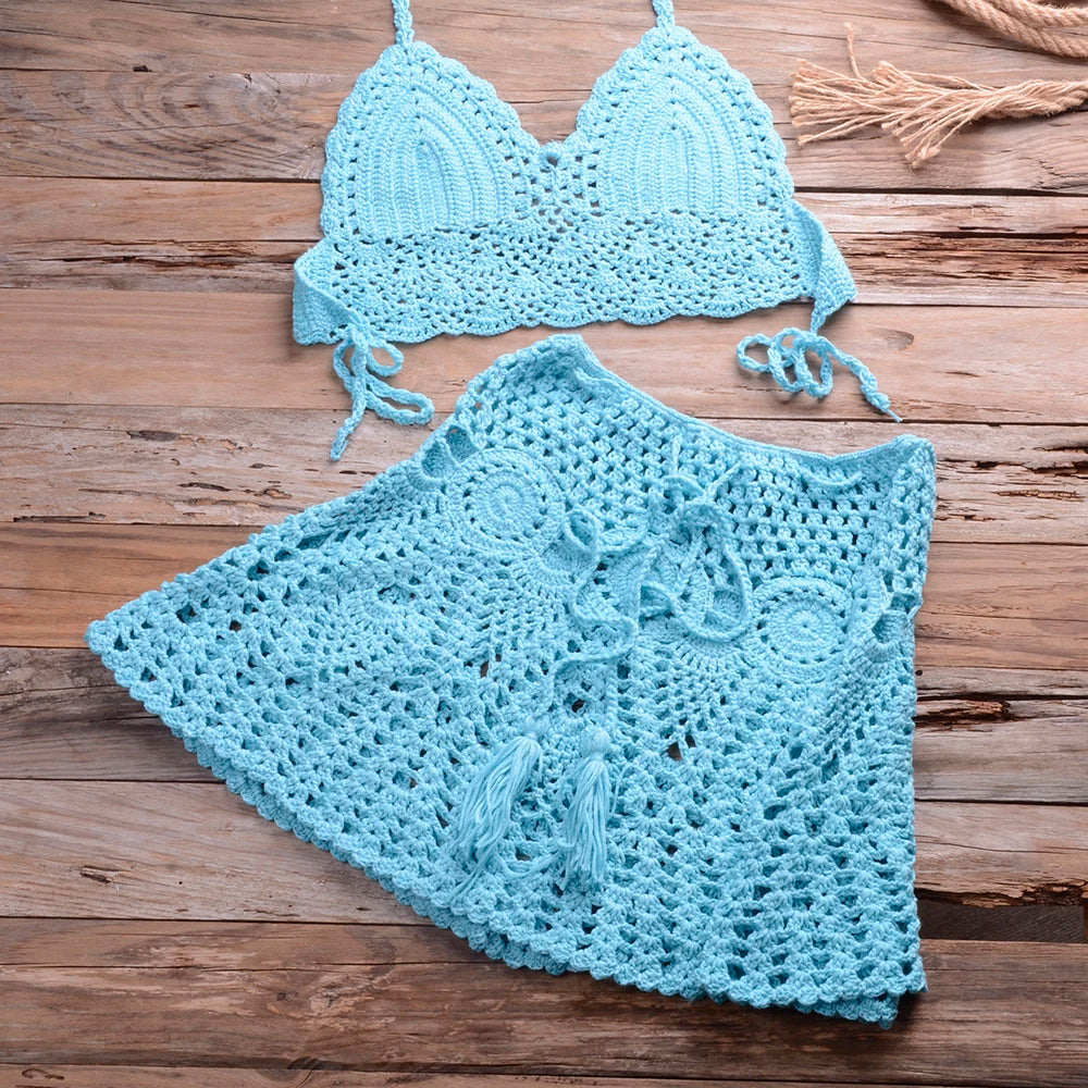 Two-piece Crochet Women Bikini Set - Norellé