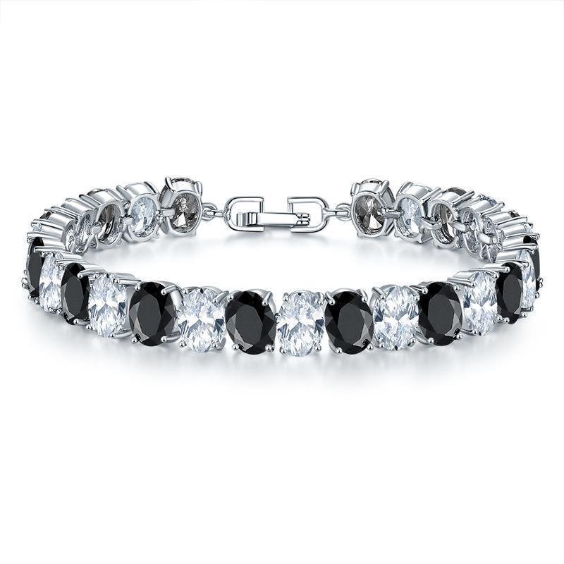 Copper Plating Inlaid Zircon Bracelet Natural Simple Women's - Norellé