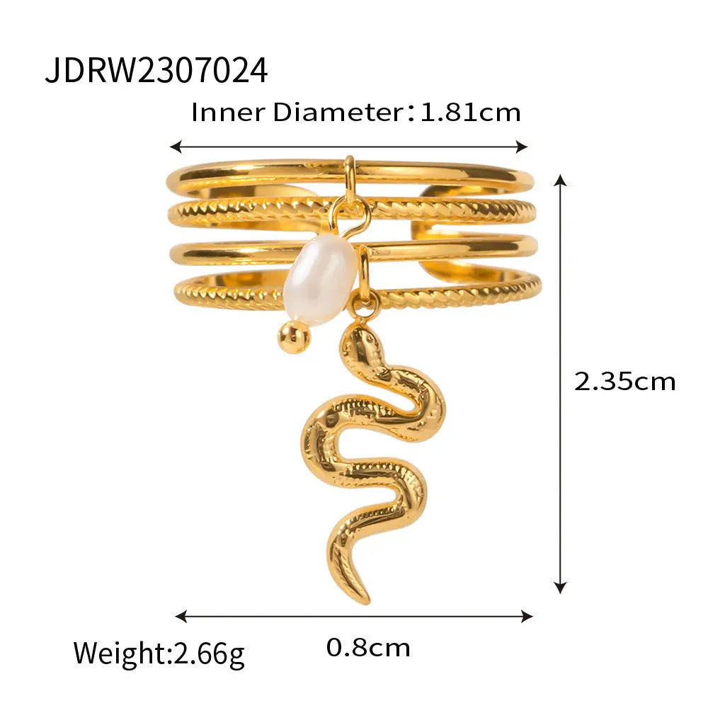 Stainless Steel Pendant Ring Non-fading Jewelry - Norellé