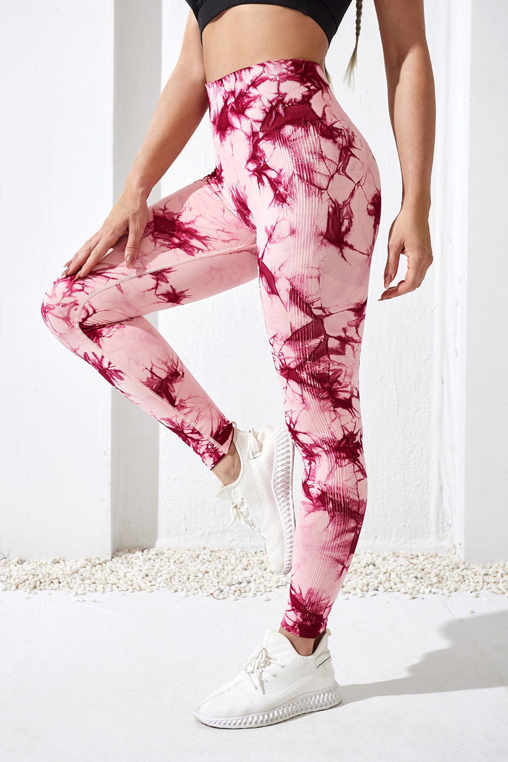 Sports Trousers Skinny Peach Hip Raise High Waist - Norellé