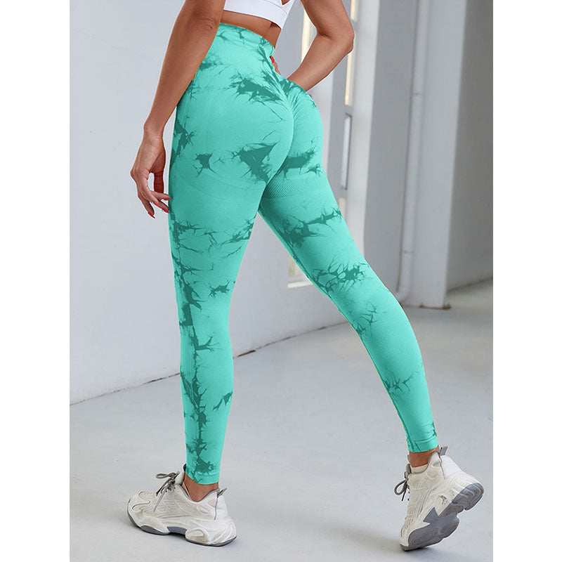 Sports Trousers Skinny Peach Hip Raise High Waist - Norellé
