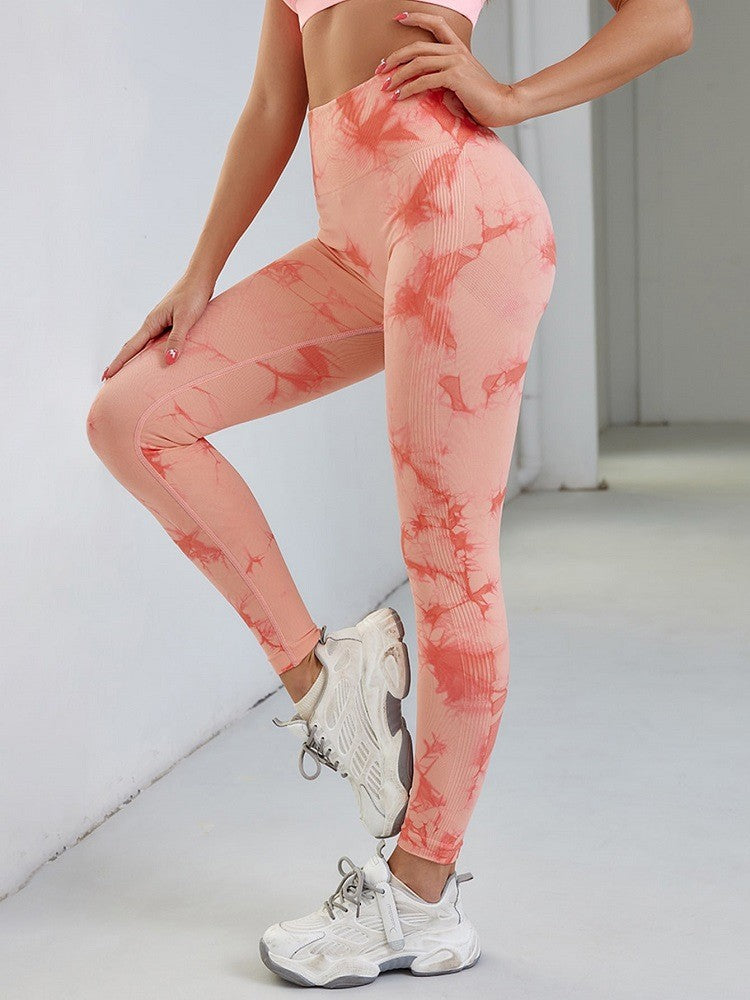 Sports Trousers Skinny Peach Hip Raise High Waist - Norellé