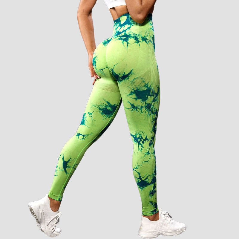 Sports Trousers Skinny Peach Hip Raise High Waist - Norellé