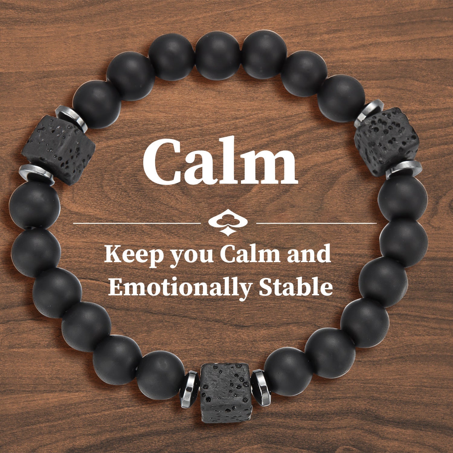 Fashion Personality Meaning Love Natural Stone Bracelet - Norellé
