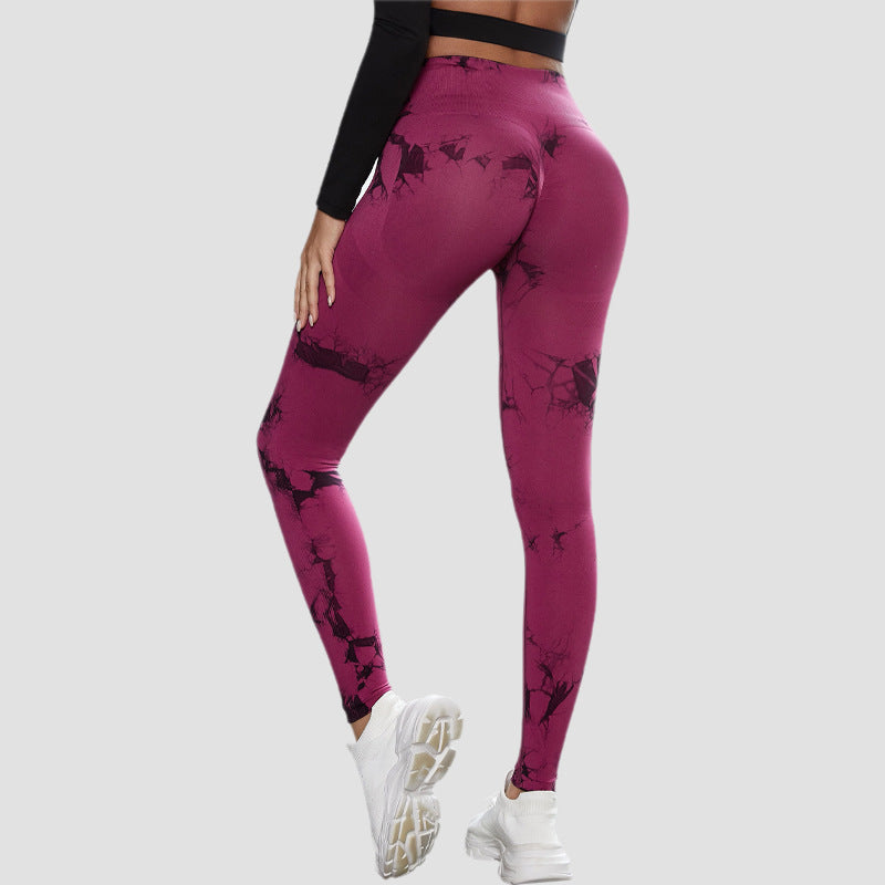 Sports Trousers Skinny Peach Hip Raise High Waist - Norellé