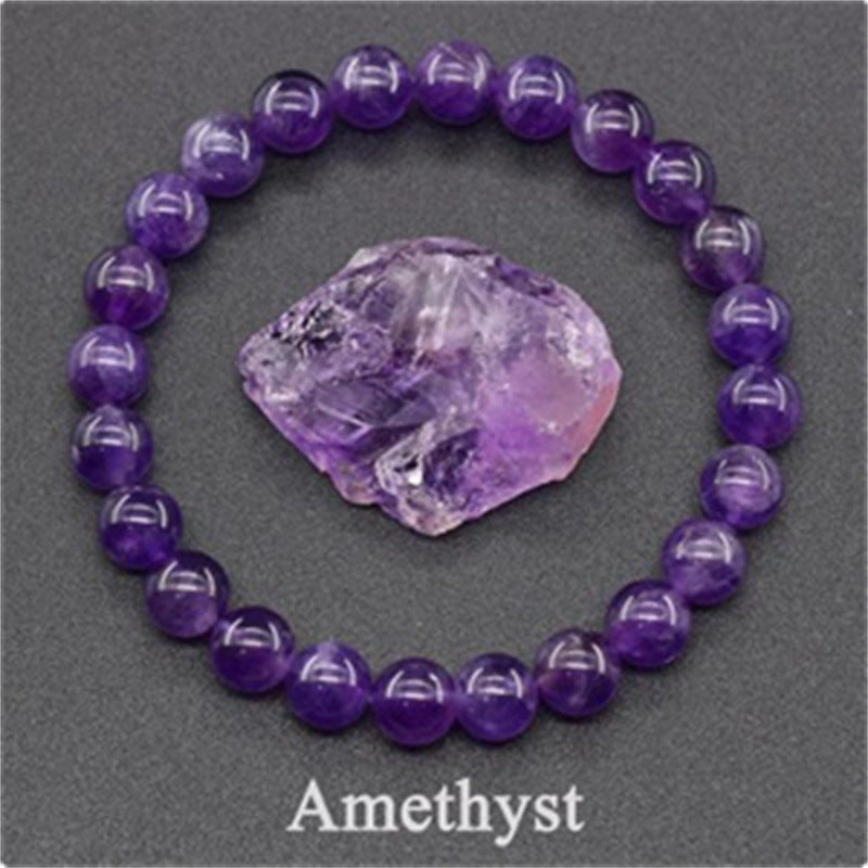 Rose Stone Agate Mixed Colorful Beads Bracelet - Norellé