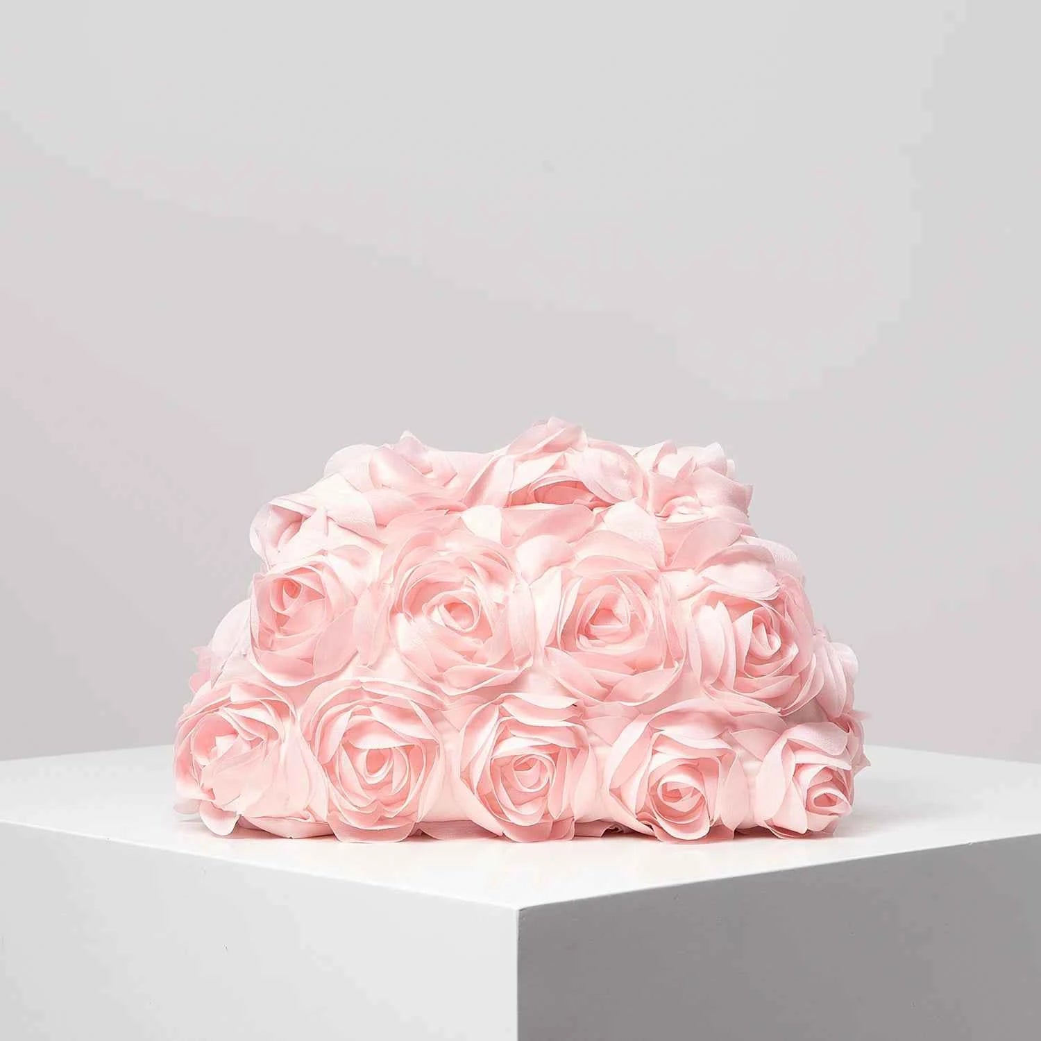 Elegant Rose Clutch Bag