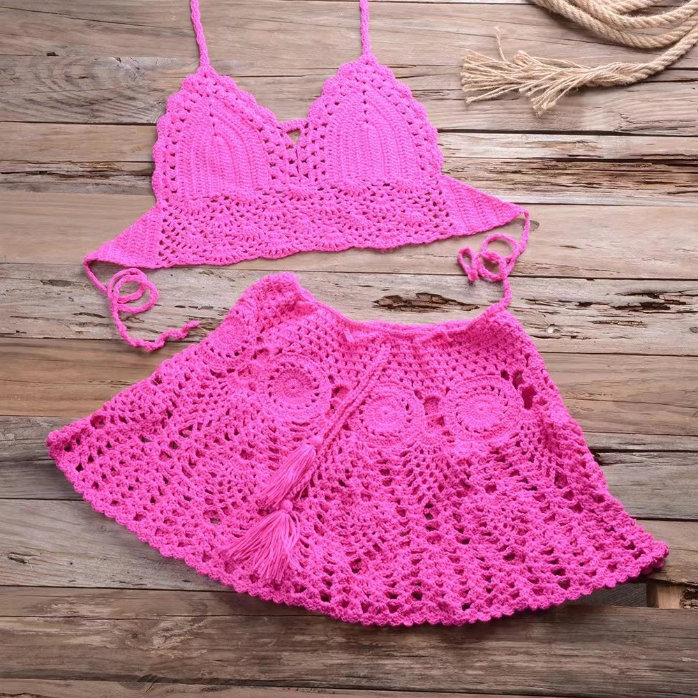 Two-piece Crochet Women Bikini Set - Norellé
