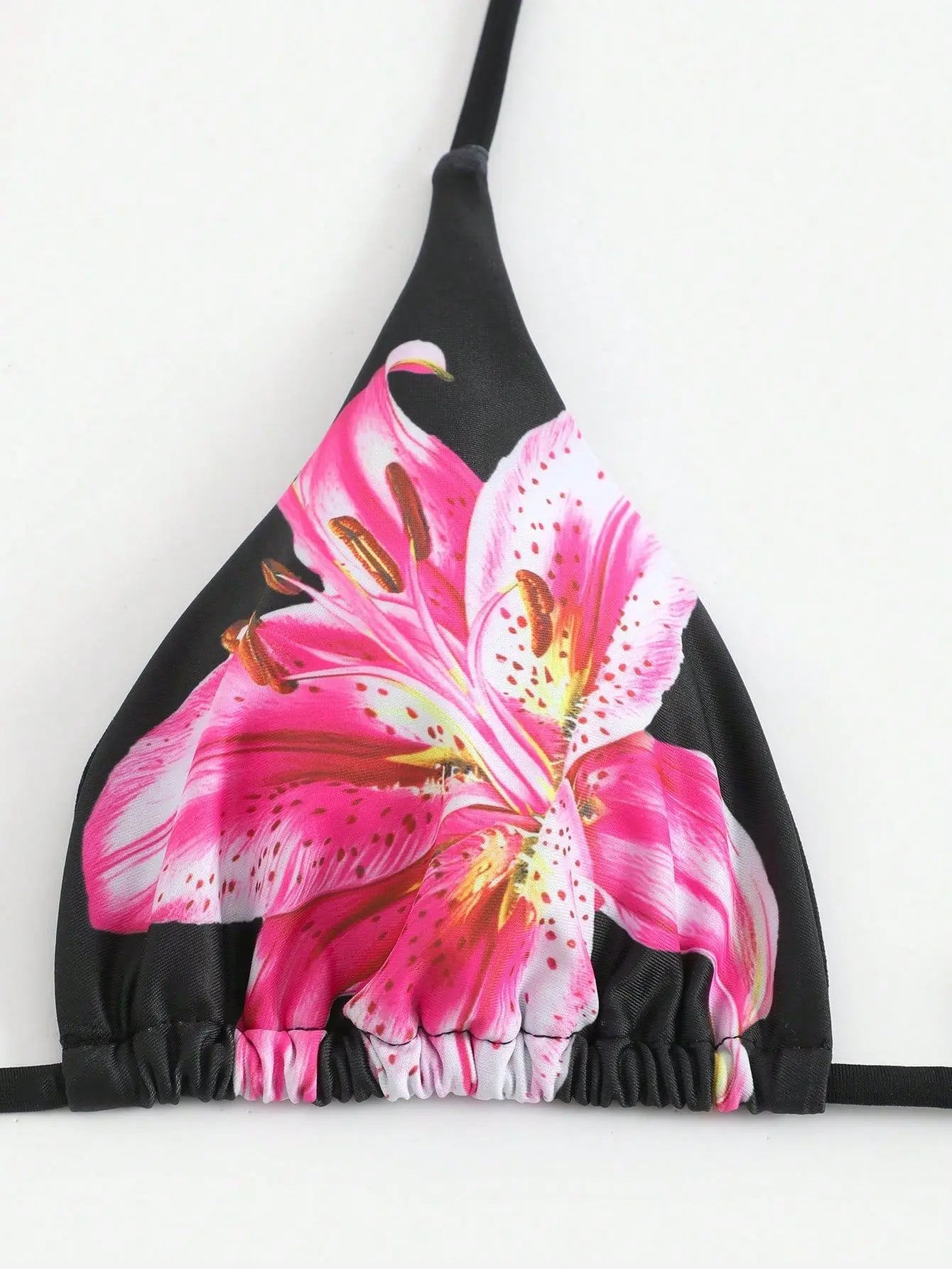 Flower Print Bikini Set Women's High Waist Long Skirt 3 Piece Swimsuit - Norellé