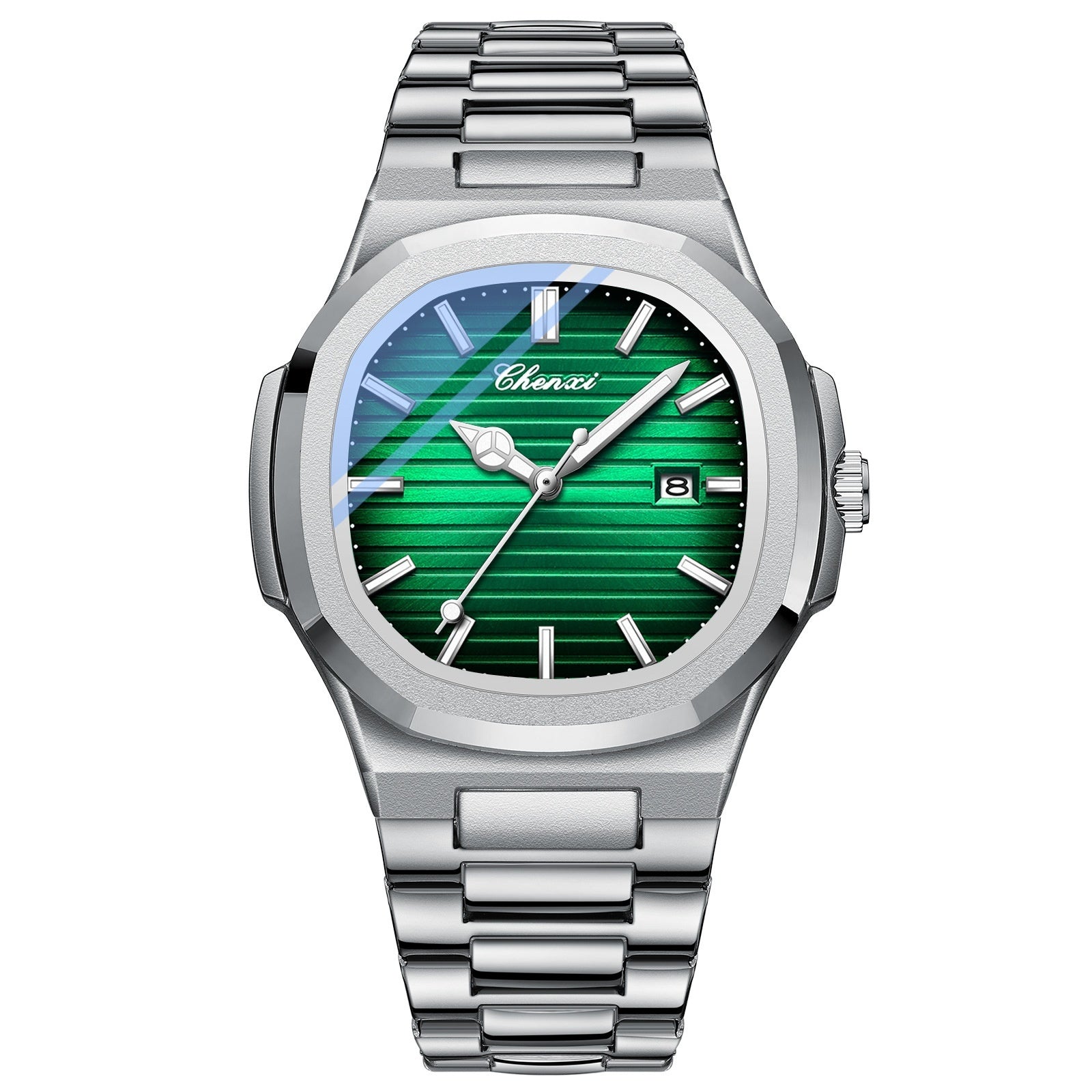 Chenxi Steel Watch Couple Luminous Waterproof Simple Fashion - Norellé