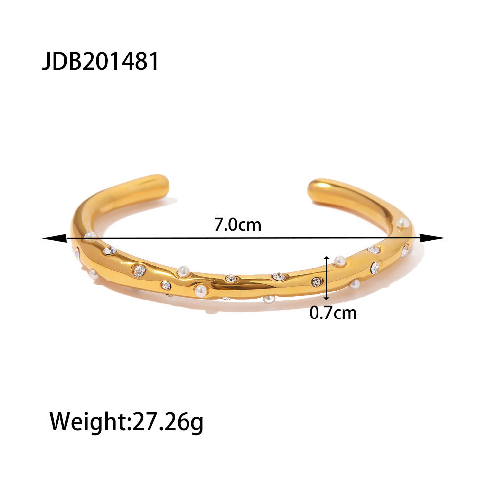 Stainless Steel Mitten-type Bracelet Female Special-interest Design - Norellé