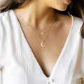 Multilayer Trend Elegant Jewelry Long Snake Chain Crystal - Norellé