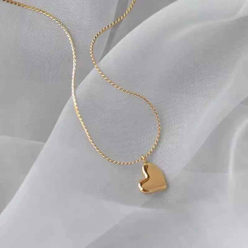 Necklace,stainless Steel,with Heart - Norellé