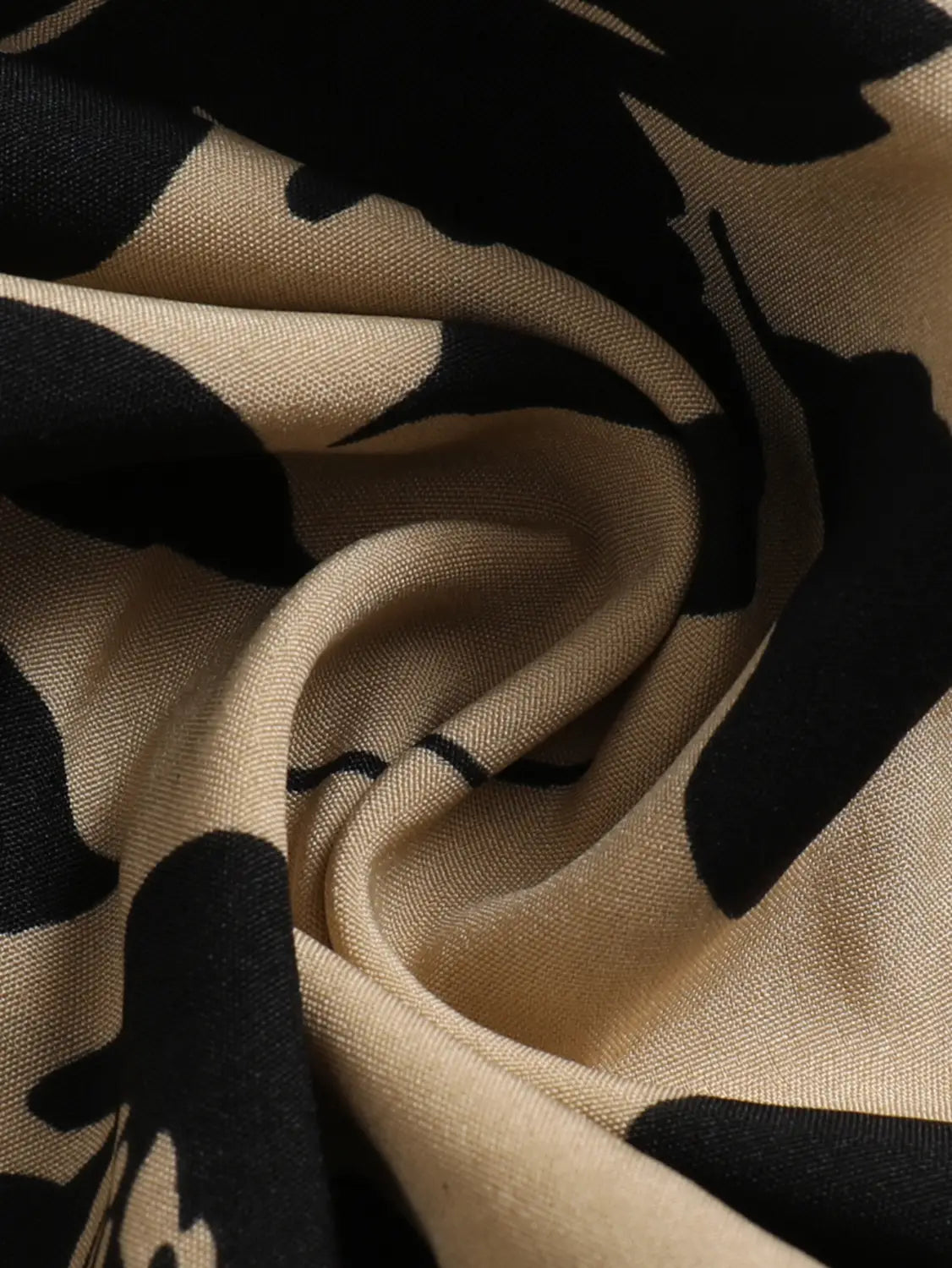 Printed A- Line Skirt Pleated Women