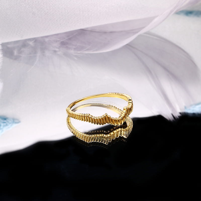 Versatility Personality Irregular Plain Ring
