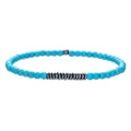 Simple Turquoise Wooden Bead Bracelet - Norellé