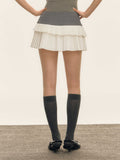 Women's American-style Retro Design Stitching Dress Skirt - Norellé