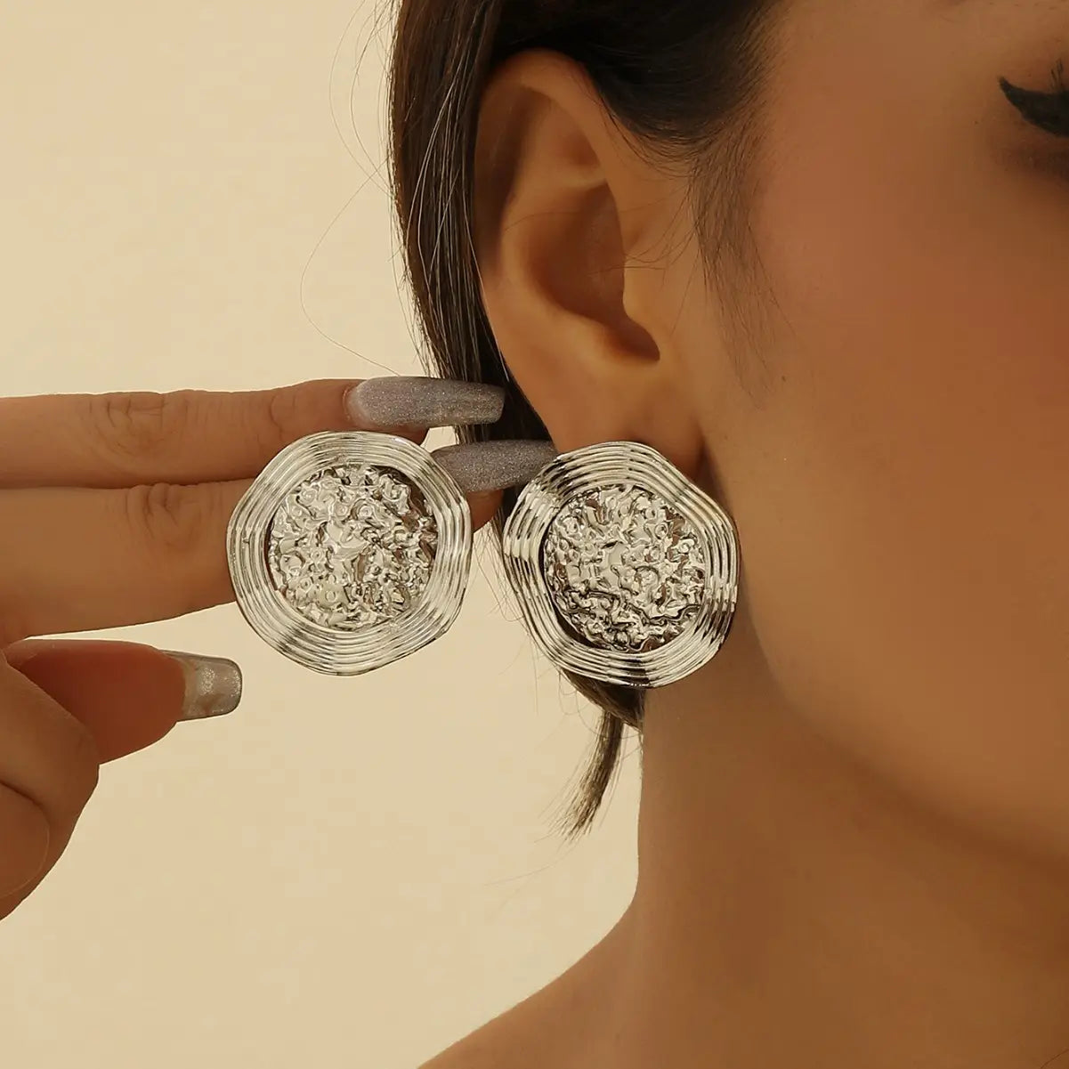 Golden Retro Easy Matching Eardrops Earrings