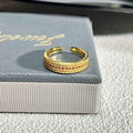 French Rose Zircon Light Luxury High-grade Ring - Norellé