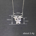 Floral Flower Necklace Elegant Pastoral - Norellé