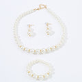 Children's Clavicle Necklace Earring Bracelet Suit - Norellé