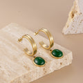 French Minority Design Titanium Steel Earrings - Norellé