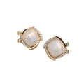 High-grade Pearl Vintage Tassel Earrings - Norellé