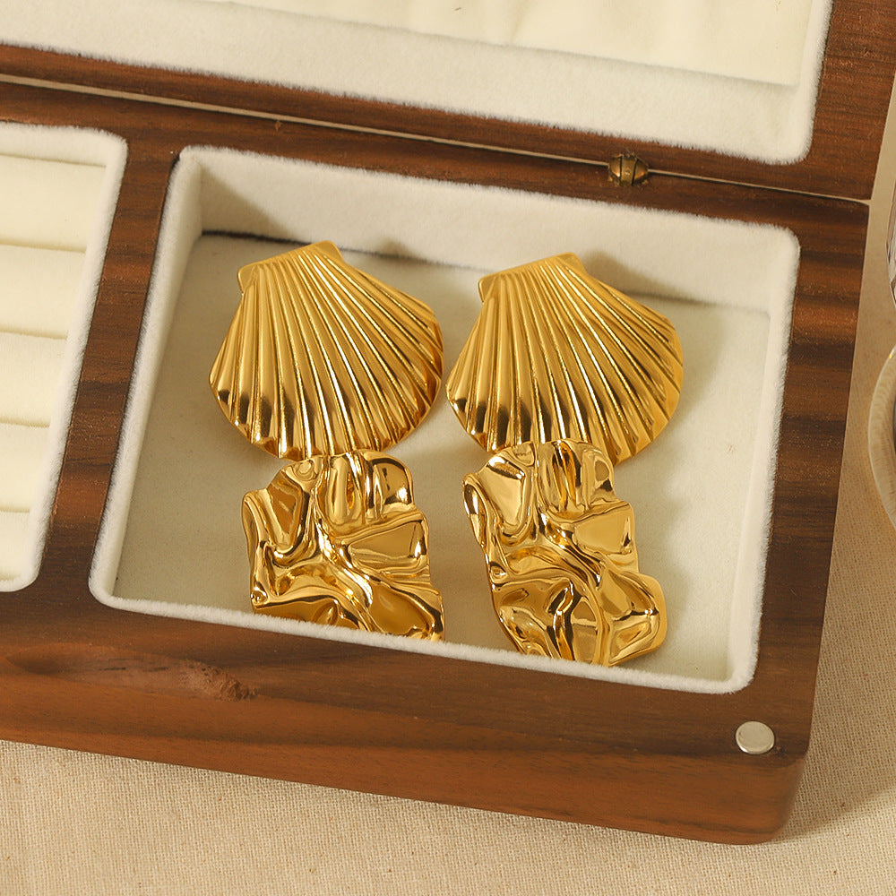 Stainless Steel Personalized High-grade Earrings For Women - Norellé