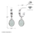 S925 Silver Fashion Artistic Vintage Court Style Earrings - Norellé