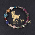 Natural Stone Hemp Stone Cut Surface Eight Planets Personalized Fashionable All-match - Norellé