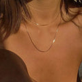 Multilayer Trend Elegant Jewelry Long Snake Chain Crystal - Norellé