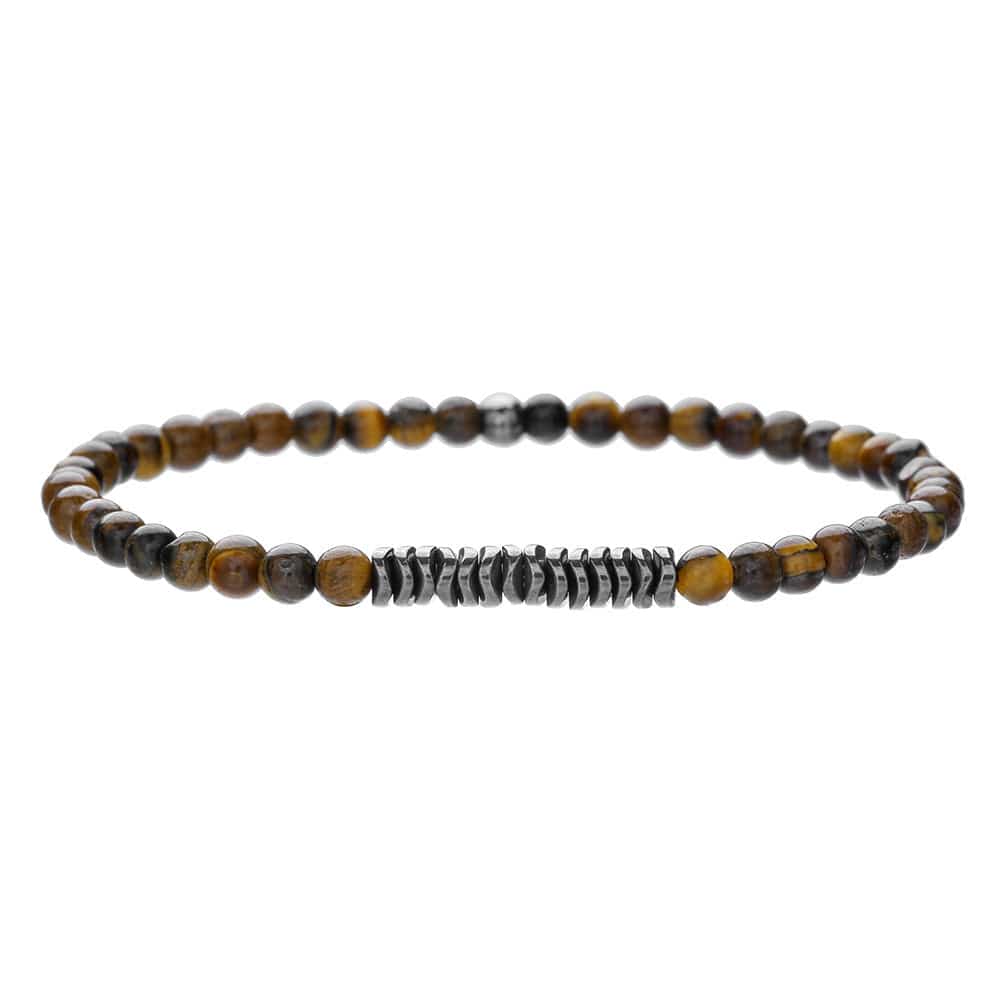 Simple Turquoise Wooden Bead Bracelet - Norellé