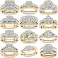 Couple Ring Gold-plated Inlaid - Norellé