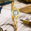 Gold Good-looking Thin Strap Quartz Watch - Norellé