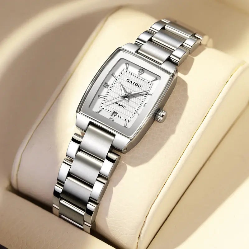 Special Interest Light Luxury Vintage Wine Bucket Waterproof Women's Watch - Norellé