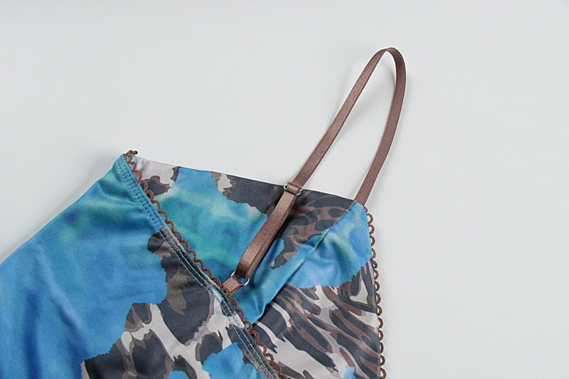 Slim-fit Backless Sling Dress