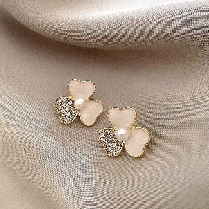 High-grade Pearl Vintage Tassel Earrings - Norellé