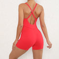 Adjustable Shoulder Strap Hollow Sports Women's Yoga Jumpsuits - Norellé