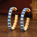 Rainbow Full Diamond Female Sexy Refined Wild Earrings - Norellé
