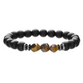 Simple Turquoise Wooden Bead Bracelet - Norellé